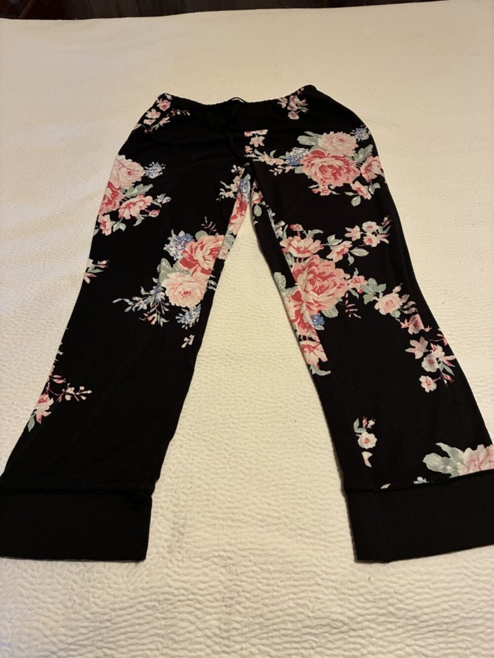 Blk Floral PJ size S, worn once